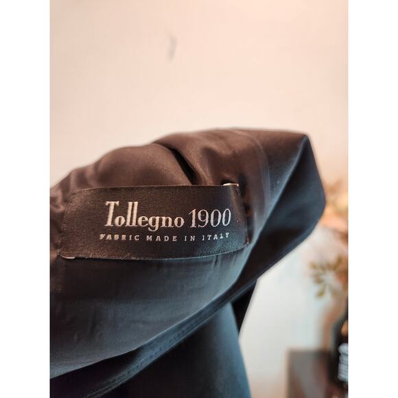 J.crew Italian Wool Blazer Black Tollegno 1900 super 120's wool size‎ 8 - Picture 3 of 5